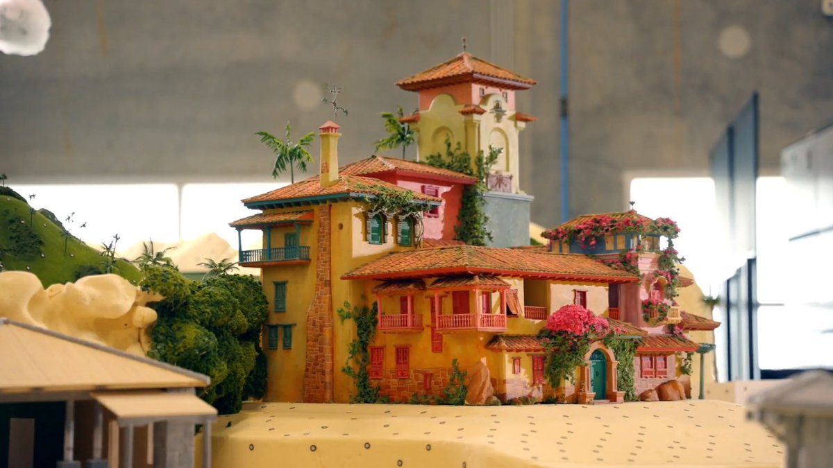 ScottGustin's tweet photo. NEW: Walt Disney Imagineering shared a look at how forced perspective is being used to bring Casita to life for Antonio’s Fiesta de Encanto in the upcoming Tropical Americas land at Disney’s Animal Kingdom. 

In the latest episode of “We Call It Imagineering,” Imagineers revealed that guests will get no closer than about 40 feet from Casita’s front door, with forced perspective and differently scaled trees and palms used to recreate the look and depth as seen in Encanto.