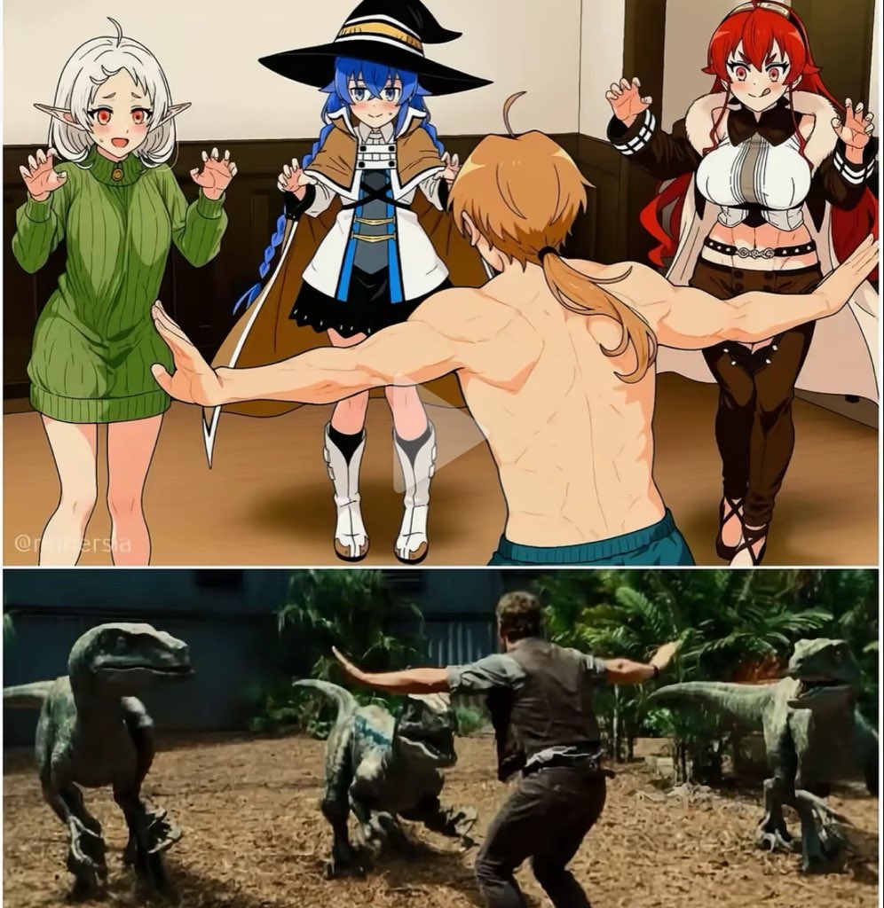 Olamilekan4275's tweet photo. Rudeus’s Biggest Problem😂😂 https://t.co/tN4XaKtdW3
