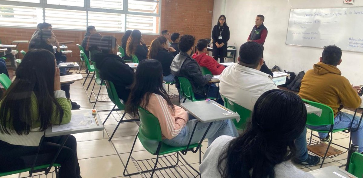 UMBoficial's tweet photo. 🎓✨La #UMB llevó a cabo la aplicación del EGEL como opción de titulación de diversas licenciaturas e ingenierías de las UES Ixtapaluca y UES Lerma.
💼 Con estas acciones la UMB fortalece las oportunidades para que su comunidad demuestre sus conocimientos y competencias. https://t.co/8ywihbtq3y