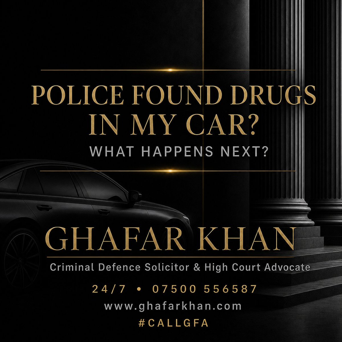 Callgfa's tweet photo. Police found drugs in your car? That does not automatically prove knowing possession or intent to supply. Read what evidence may matter and why early legal advice is important.

https://t.co/WGrjJ5K2P9

#CriminalDefenceSolicitor #DrugsSolicitor #CALLGFA https://t.co/FNodX2TsHY