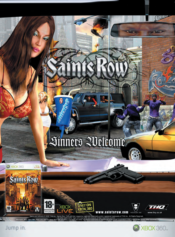 RetroGamerArt's tweet photo. Saints Row released 20 years ago today https://t.co/5sIUOaE8XN