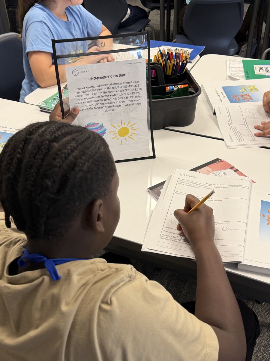 Alaina_Boaz's tweet photo. A strong week of math instruction across MISD! Students worked independently while teachers actively monitored and provided immediate feedback to strengthen understanding in the moment. Growing confident mathematical thinkers every day! ➕📚#MidandISDMath #ExpectExcellence https://t.co/q59nK62VdV