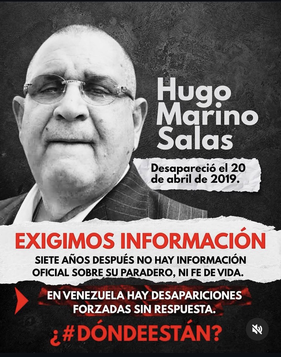 soldadoDfranela's tweet photo. Nueve años han pasado… Donde está Hugo Marino @TarekWiliamSaab @dcabellor @SenRickScott @SenMarcoRubio Un desaparecido de Diosdado Cabello . https://t.co/nZthIEafMi