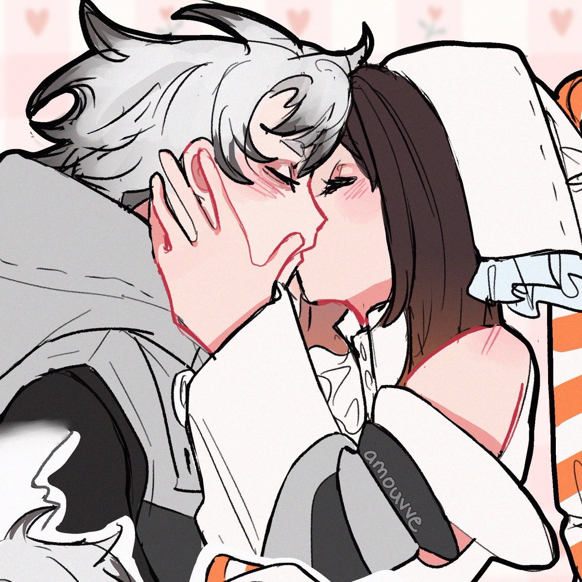 amouvve's tweet photo. heals ur heart with a smooch https://t.co/gstEzu3K0s