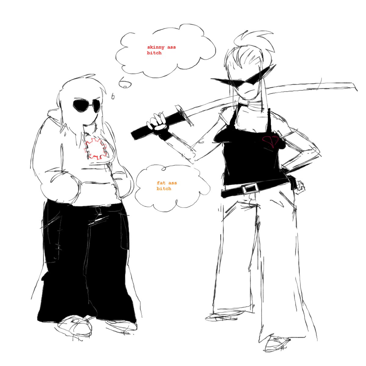 matri3s's tweet photo. strider butch sisters
#homestuck https://t.co/JMov8IvyIj