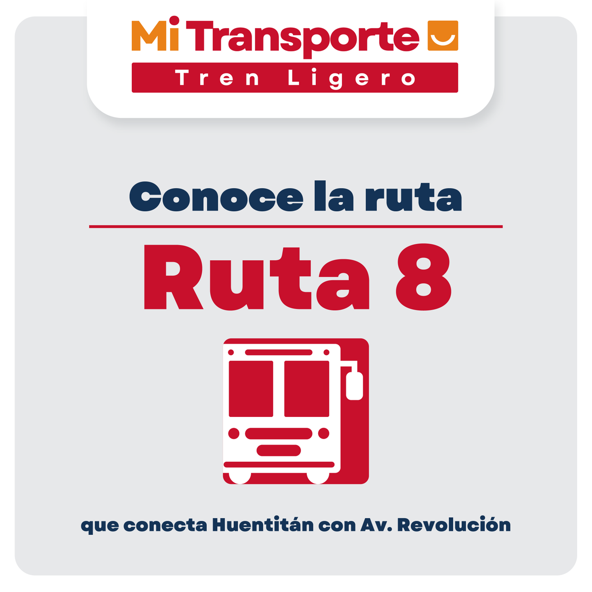 SITEURJAL's tweet photo. Conoce el recorrido de la #Ruta8 de Mi Transporte Tren Ligero. Esta ruta enlaza Huentitán con avenida Revolución, conecta con la #Línea3 de #MiTren y #MiMacro Calzada, y ofrece una frecuencia promedio de paso de 10 min.
#AvanzamosPorJalisco https://t.co/WNClvcCfmy
