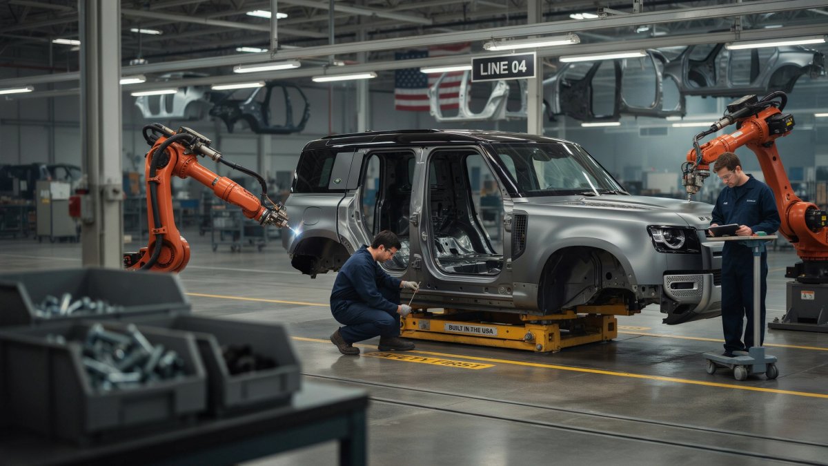 evfuturenews's tweet photo. JLR და Stellantis აშშ-ში Defender-ის ბრენდის ავტომობილების აწყობას გეგმავენ. მნიშვნელოვანი ნაბიჯი ადგილობრივი წარმოებისთვის და ძვირადღირებული გამავლობის სეგმენტისთვის. #ავტოინდუსტრია #Defender #JLR

[5] https://t.co/cnsVOI96s3