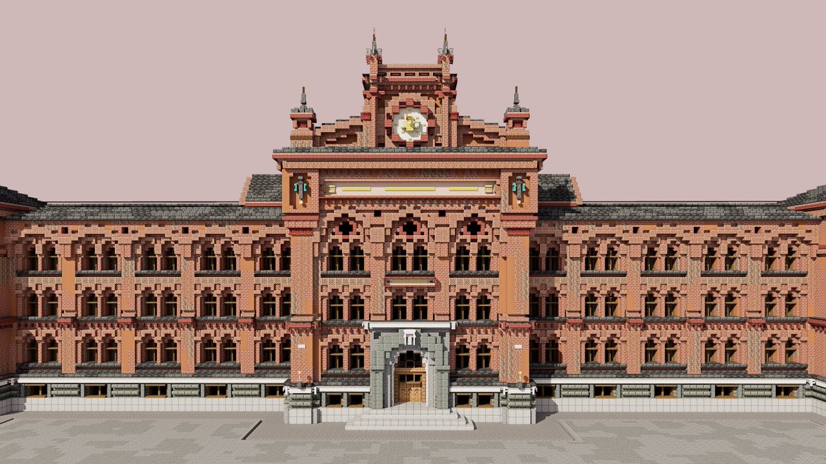 MineDesigns_'s tweet photo. Victorian Academy | Minecraft build
 #Minecraft #minecraft建築コミュ #Minecraftbuilds https://t.co/sFFdemxS1V