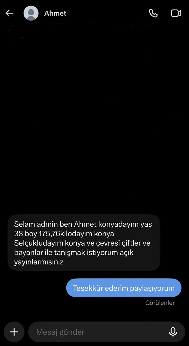itiraff0042's tweet photo. Konya’dan tek erkek takipçimiz
@Ahmet09347 
Tek erkekler ya da tek kadınlar bu şekilde kendi bilgilerini vererek mesaj atarlarsa çok sevinirim, diğer türlü arayışların birbirinden bir farkı olmadığını düşündüğüm için paylaşma gereği duymuyorum, bilginize. https://t.co/ZUB733b20c