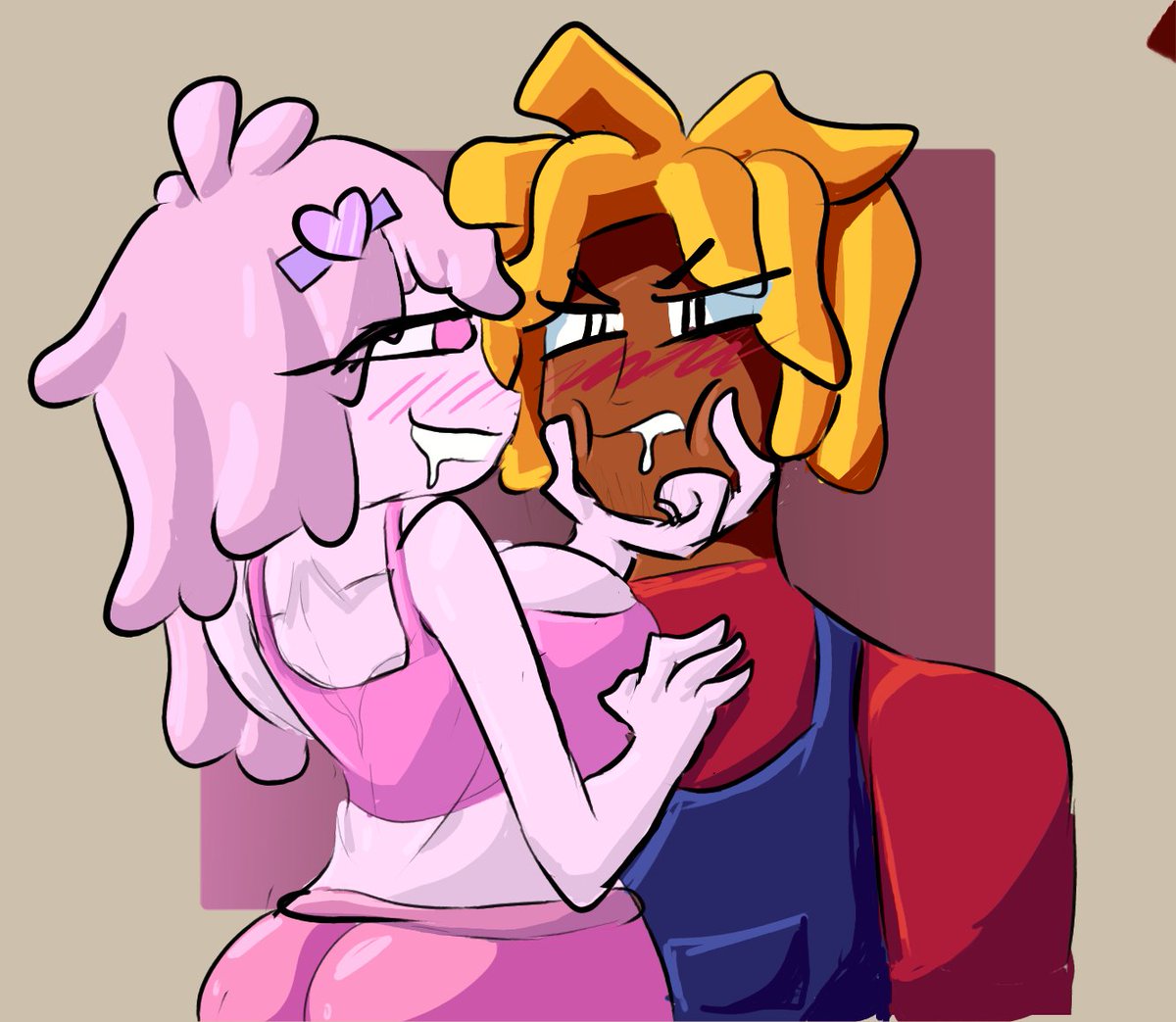 real_korko's tweet photo. and puffries gijinkas ( •̀ ω •́ )y https://t.co/uqpR4JeYkS