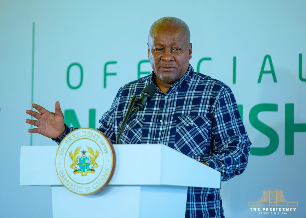 ofosu_adjare's tweet photo. A new chapter for industrialisation in Northern Ghana! 

I joined H.E. President John Dramani Mahama to commission the Northshore Apparel Hub in Savelugu, an important investment under our 24-Hour Economy initiative. https://t.co/RukSl3cBTf