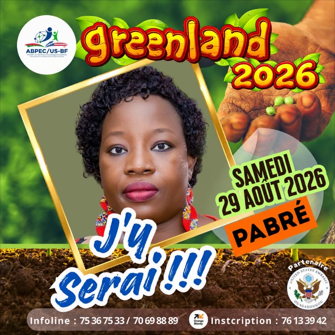 Sylmatou's tweet photo. Demain, j’y serai !
Rendez-vous à Pabré pour GREENLAND 2026, une journée pour planter, apprendre, partager et agir pour notre environnement. Chaque arbre planté aujourd’hui est 1 engagement pour les générations futures. 
#Environnement #Reboisement #EngagementCitoyen https://t.co/sI5bj4aByO