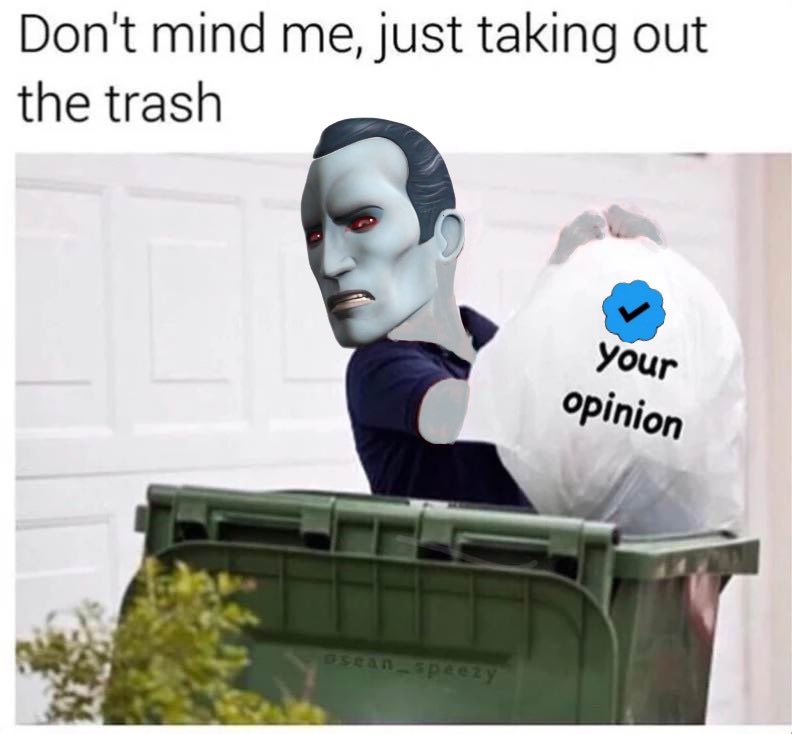 TheyFlyNow's tweet photo. @CodyFandom_ @muaddibstyle Well I’m glad this meme still checks out. https://t.co/2jCZ7mnZCH
