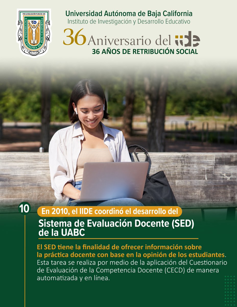 iideuabc's tweet photo. A través del SED, el IIDE ha contribuido a generar información que permite conocer y reflexionar sobre la práctica docente para impulsar mejoras en la enseñanza.
#36Aniversario #IIDE #SED #InvestigaciónEducativa https://t.co/JkIIcmAGvo