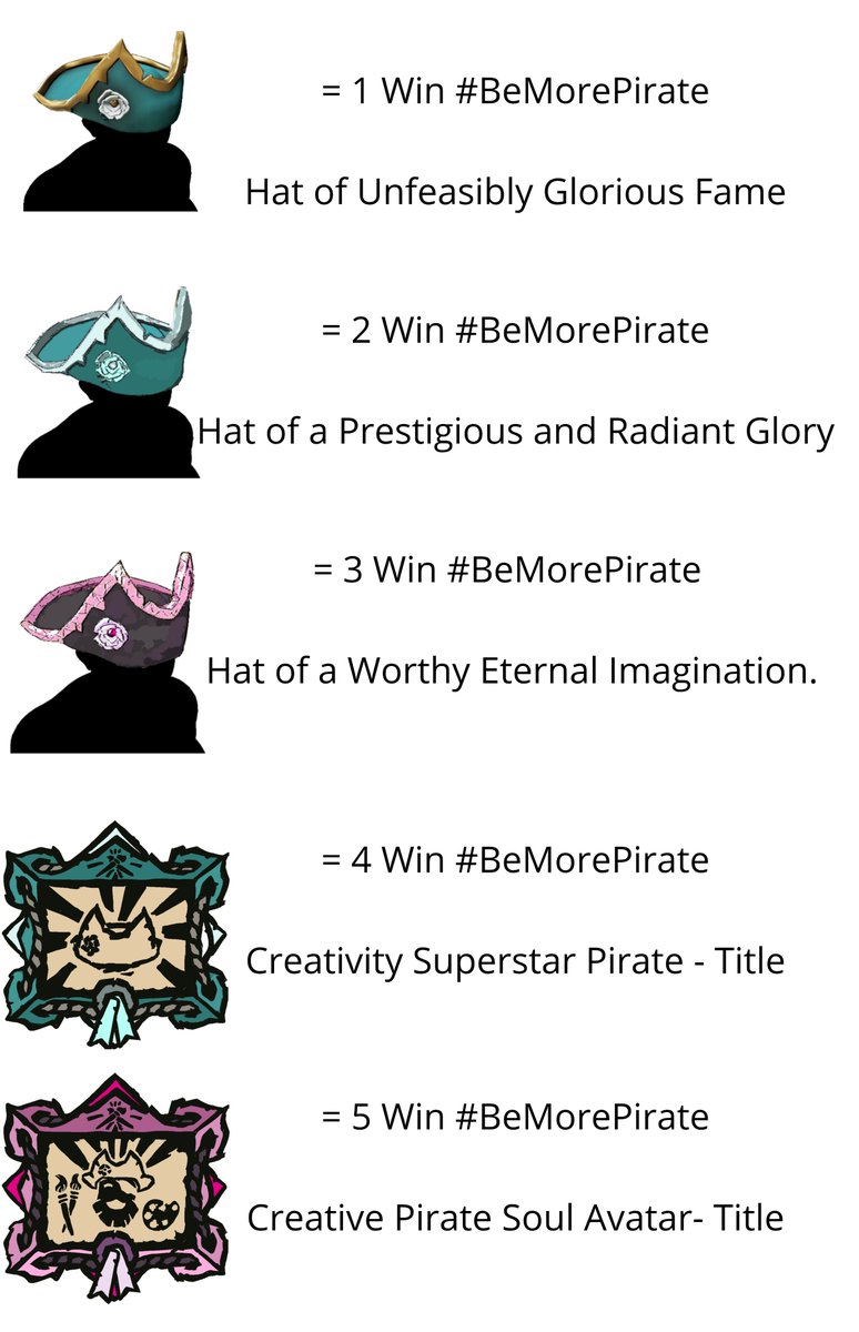 hasmoq's tweet photo. #BeMorePirate victory reward concept devised by @IMadyax &amp; Me !

#Art #SeaOfThieves @SeaOfThieves https://t.co/G5Lhpl2zF4