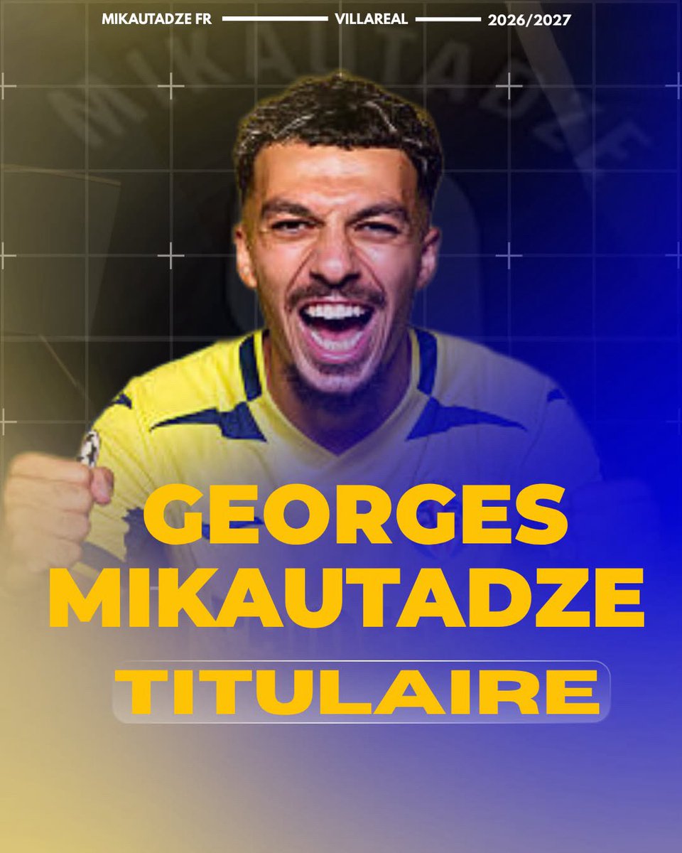 Mikautadze_fr's tweet photo. 🚨 Georges Mikautadze est titulaire ce soir pour affronter le Deportivo Alaves aux côtés de Gérard Moreno ! 
#AlavesVillarreal #TeamOL #LALIGAEASPORTS https://t.co/DiN5NPGOkI