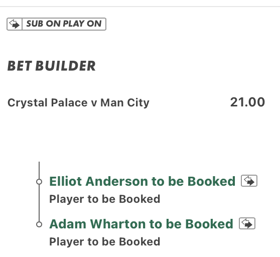 FoulPlayyz's tweet photo. Palace v City 🏴󠁧󠁢󠁥󠁮󠁧󠁿🟨
Wrexham v Birmingham 🏴󠁧󠁢󠁥󠁮󠁧󠁿🟨 https://t.co/r41glQQChM