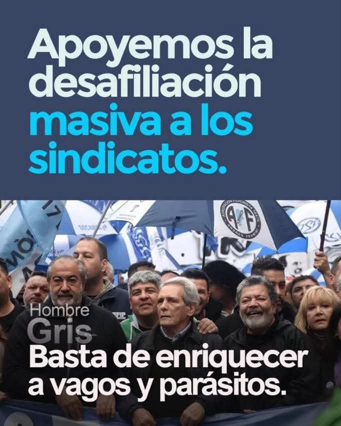 tischizzo's tweet photo. @C5N Garrapatas asquerosas que llevan décadas chupando la sangre del laburante.
Deberían estar todos presos. https://t.co/YuvA7l8jmI