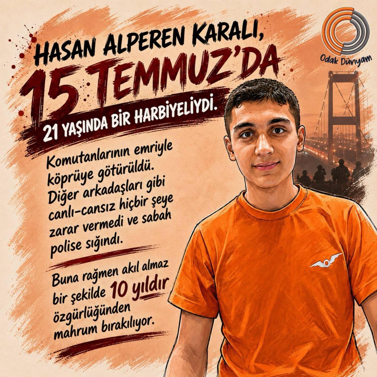 AliDemiryolu19's tweet photo. AskeriÖğrenciye Adalet https://t.co/tvkMPNoACa