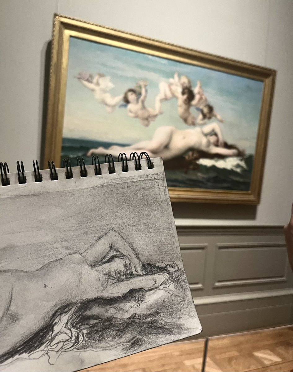 melaniedaaniela's tweet photo. sketch break at the met 🪽 https://t.co/dsWUOs8dbO