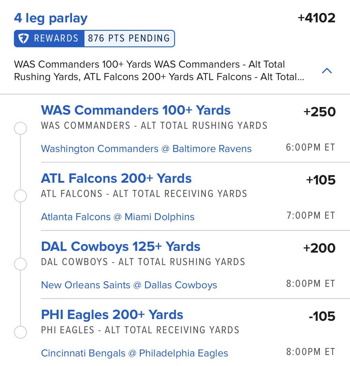 RioStaysTrue's tweet photo. It’s a beautiful day to cash an NFL play 🚨 https://t.co/E2eluewBjp
