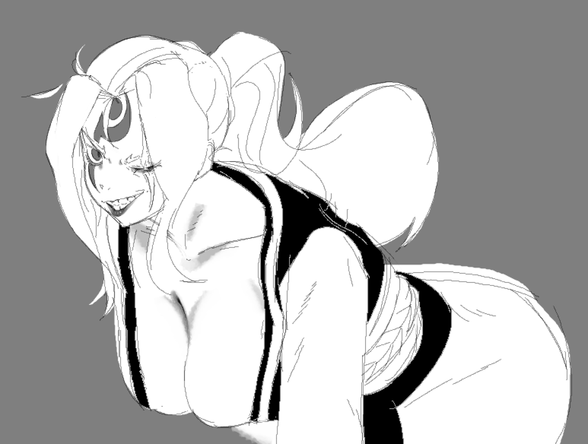 chisuJJJ's tweet photo. baiken doodle https://t.co/t5qwhwL9Ga