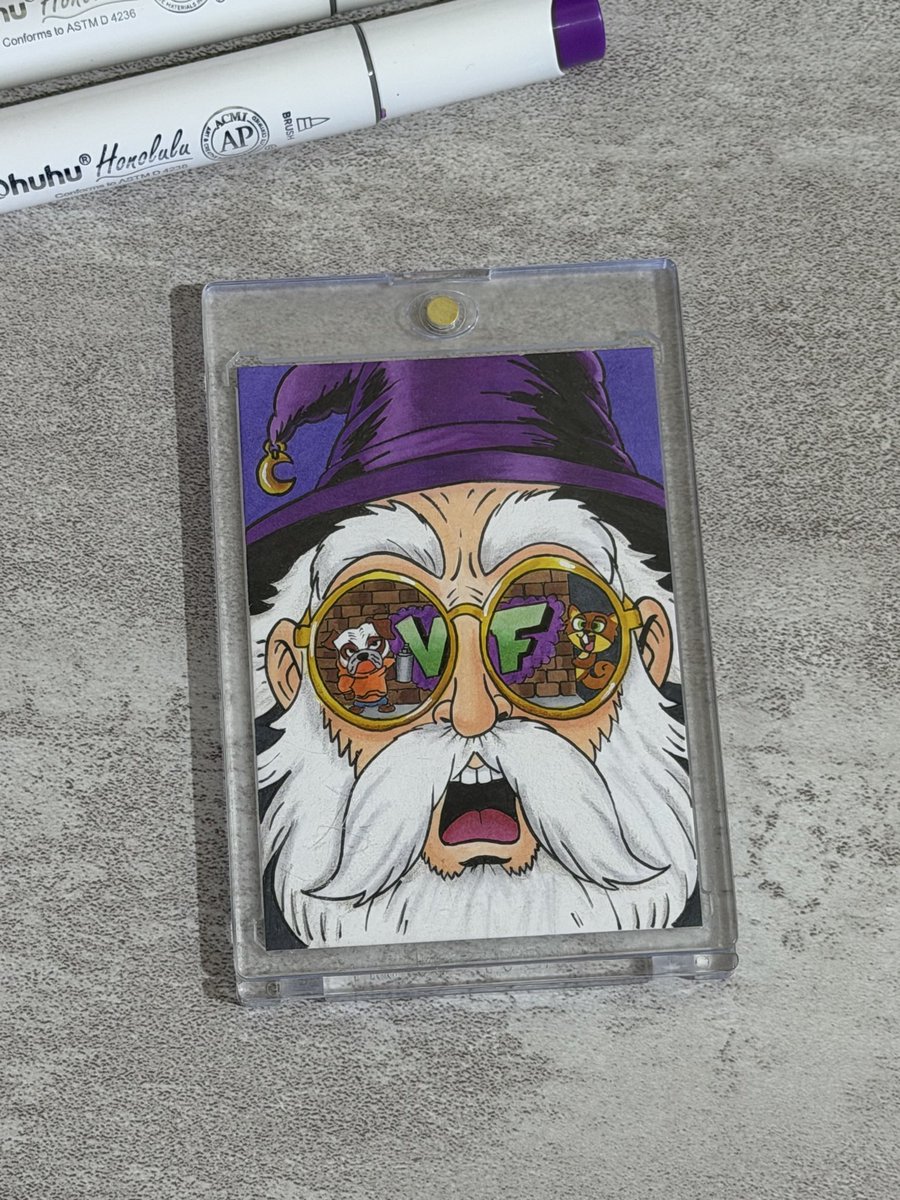 643DoublPlay's tweet photo. “What do you give the man who has everything on their birthday?”

Obviously, u ✍🏼 a custom sketch card of their favorite @Veefriends character(s)

Poised Pug + Sharing Squirrel + Willful Wizard

Happy Birthday to an incredible friend —> @thereal_timpuls 

✌🏽

#Veefriends https://t.co/7doEwYSZSz
