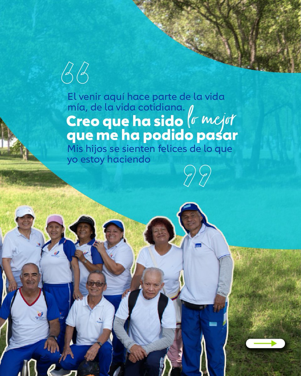 comfandi's tweet photo. En el #DíaNacionaldelAdultoMayor reconocemos el valor de seguir aprendiendo, compartiendo, cuidando y disfrutando cada etapa de la vida. 👴🏼👵🏼💙

Por eso, en Comfandi contamos con #BienestarActivo, un programa pensado para acompañar a las personas mayores a través de actividades que fortalecen su capacidad física, estimulan el aprendizaje, promueven el bienestar emocional y favorecen la integración con otros.
