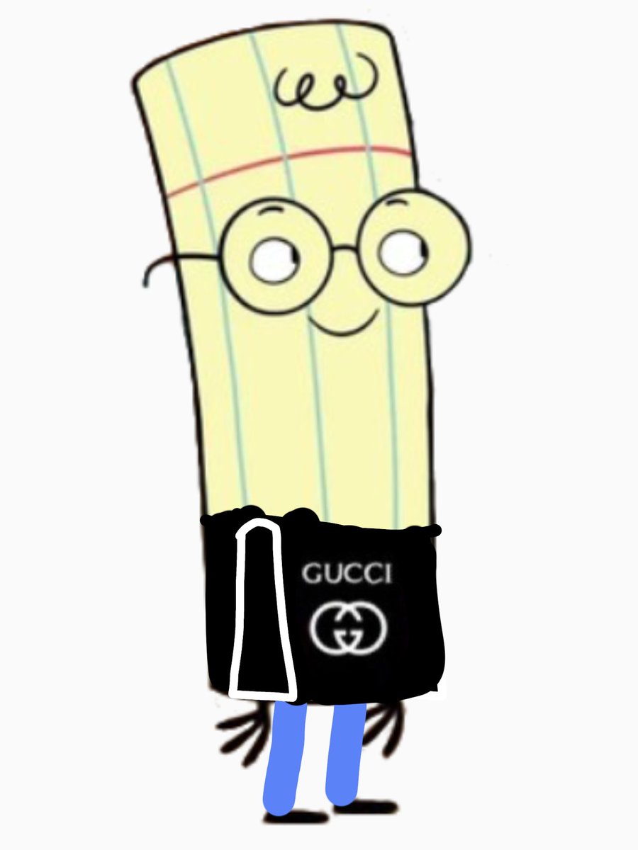 abortedalicorn's tweet photo. Do we like Gucci paper? 
#rpsnick #rockpaperscissorsnicktoons https://t.co/rB9WXjupnM