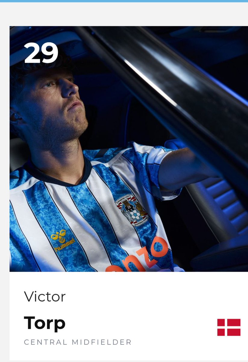 familyzoneccfc's tweet photo. With 53.1% of the votes, you have picked Victor Torp as the Family Zone Player Of The Match Vs Plymouth. Well done Victor https://t.co/bFsTdKgZMK