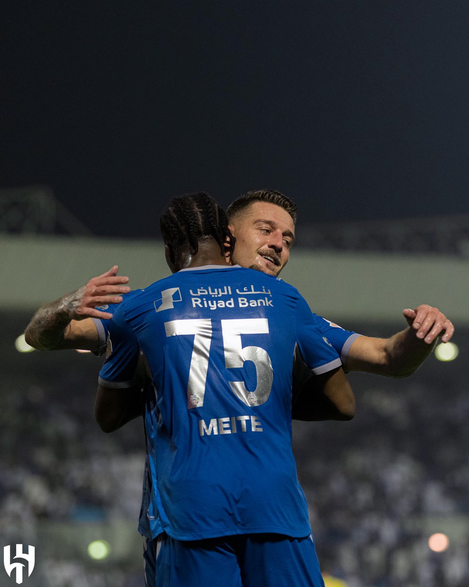 Alhilal_FC's tweet photo. "ميتي" يحتفل برأسيته ⚽️🎯 https://t.co/v6FCvKTXMC