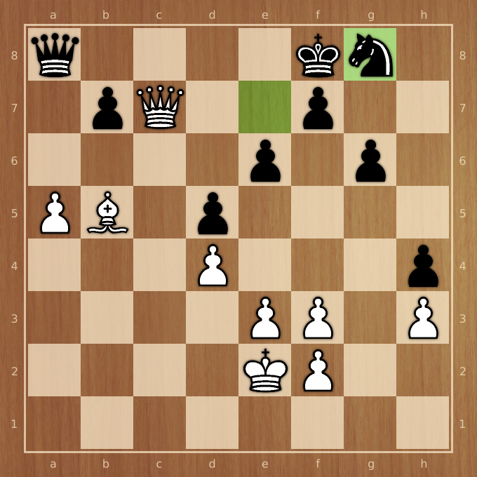 onetwochess's tweet photo. White to play and win: Bondarenko, Dmitry vs Nainys, Zanas. Baltic Countries Blitz 2026.06.07 #chess https://t.co/NFraGzAtYo https://t.co/ch37F0TgLP