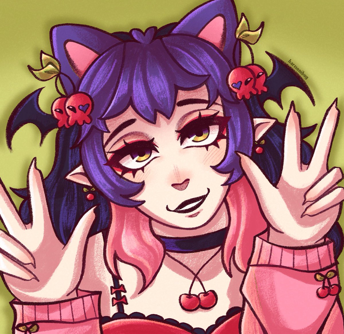 harmonibug's tweet photo. hi my name is kemi ♡
you’ve doomscrolled your way to my art :) enjoy!! https://t.co/wZC1K2Wf5S