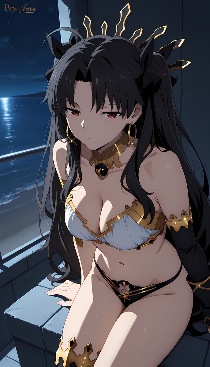 BryArtist's tweet photo. shtar 🖤🖤
#Ishtar #FateGrandOrder #FGO https://t.co/Y3gi4SlXZ8