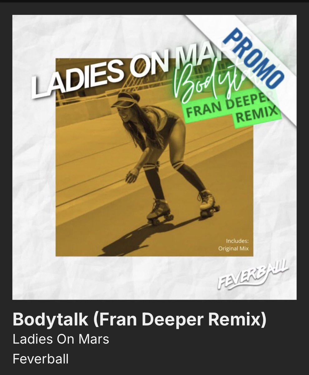 FranDeeper's tweet photo. 🪩🔥 NEW REMIX — Ladies On Mars “BODYTALK” I’m back with a new remix! Ladies On Mars — “Bodytalk (Fran Deeper Remix)” is coming to Feverball. 🚀 A fresh Nu-Disco / Indie Dance interpretation, bringing my own groove, energy and dancefloor
.
https://t.co/TY6iHuL8Ah
. https://t.co/lHUY1AtlCy