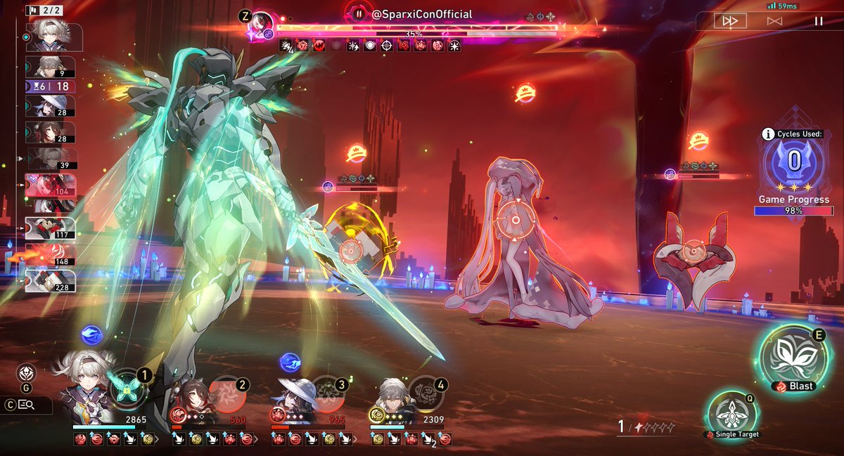 Aghaste_'s tweet photo. E0 Firefly Knight-2 0 cycle (5cost(E2S1 Dahlia)) https://t.co/7qAekRfo6w