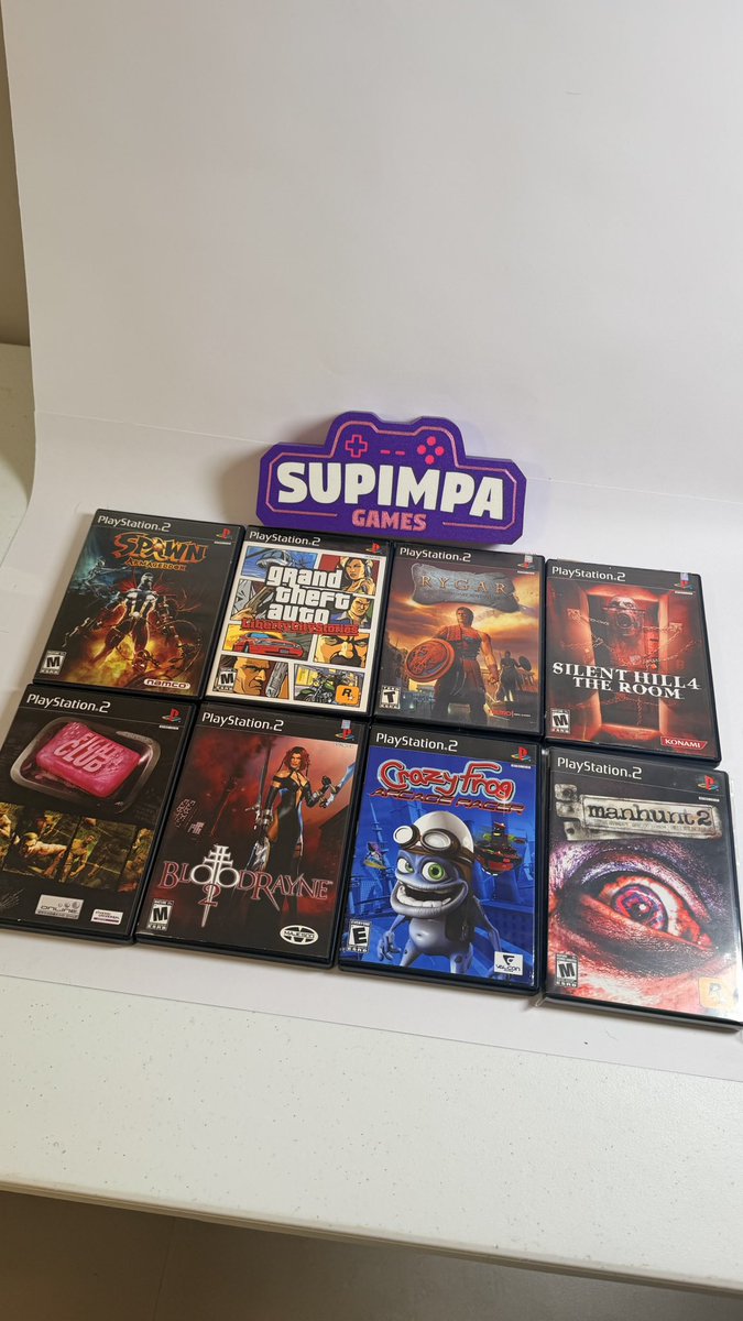 LojaSupimpaGame's tweet photo. Algumas pedradas de PS2 disponíveis https://t.co/8u2X1TgR0E