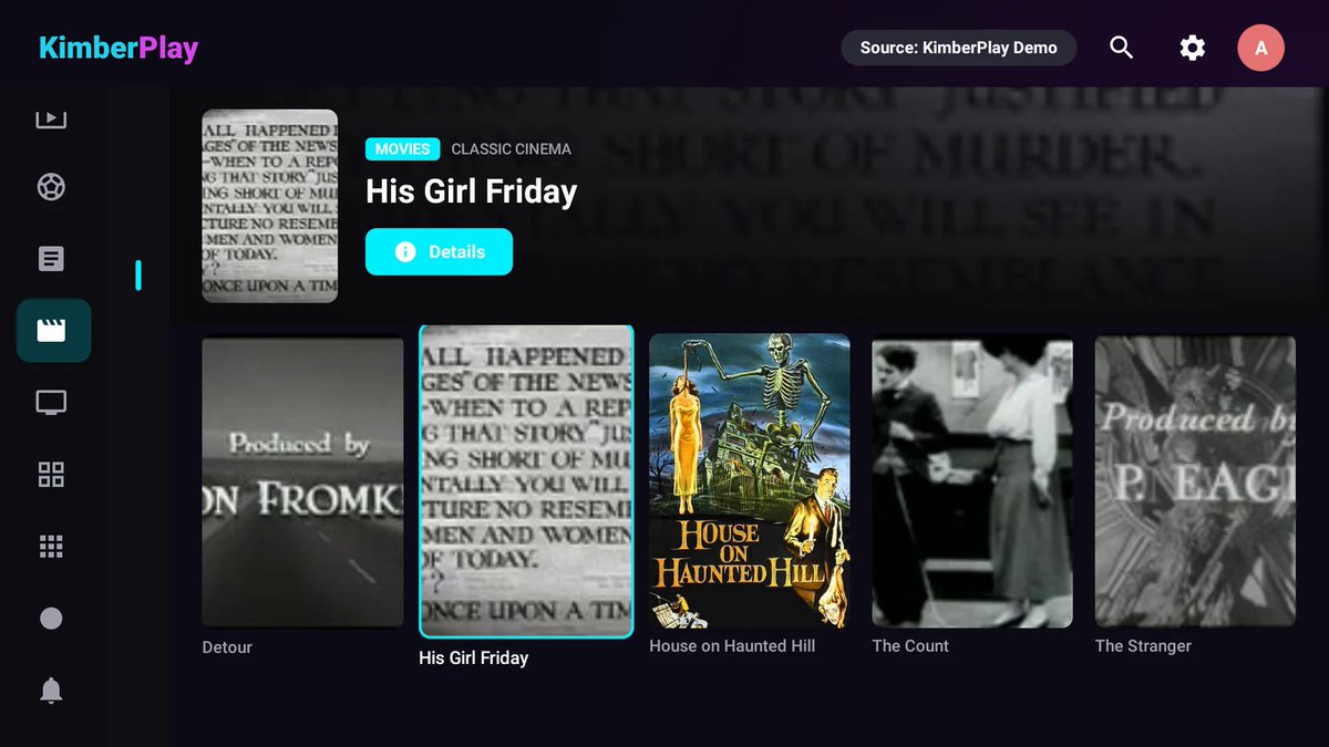 KimberPlayApp's tweet photo. Playlist Crime #1: the Movies pile that isn't movies.

Same title 14 times. Four languages. Year glued to the filename. Half of it is actually series episodes.

KimberPlay's engine peels series out, merges the duplicates, and builds a Movies shelf that behaves like a Movies shelf.

Player only. Authorized source you already have.
https://t.co/qp32bboK0M

#FireTV #AndroidTV #GoogleTV #IPTVPlayer