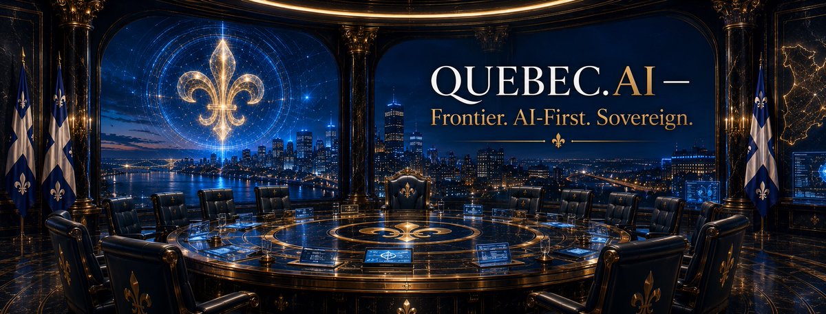 ceobillionaire's tweet photo. Vive l’intelligence libre ! Vive le Québec souverain par l’IA !
— https://t.co/3vQDW3dFx4
#QuebecAI #QuebecIA https://t.co/9Pyt5blEjH