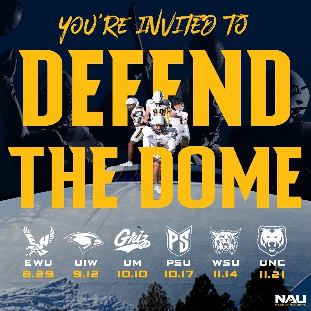BengaMbugua's tweet photo. Thankful and blessed for the opportunity to receive Game Day Invites from Northern Arizona University! 

Thank you to @NAU_Football and @JoeyJordanfb.

@football_dcafb https://t.co/F6bIboMFZ1