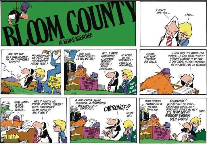CAEDALPE's tweet photo. #Comics #BloomCounty #Cartoonist 🐧 https://t.co/lytwu054Xp