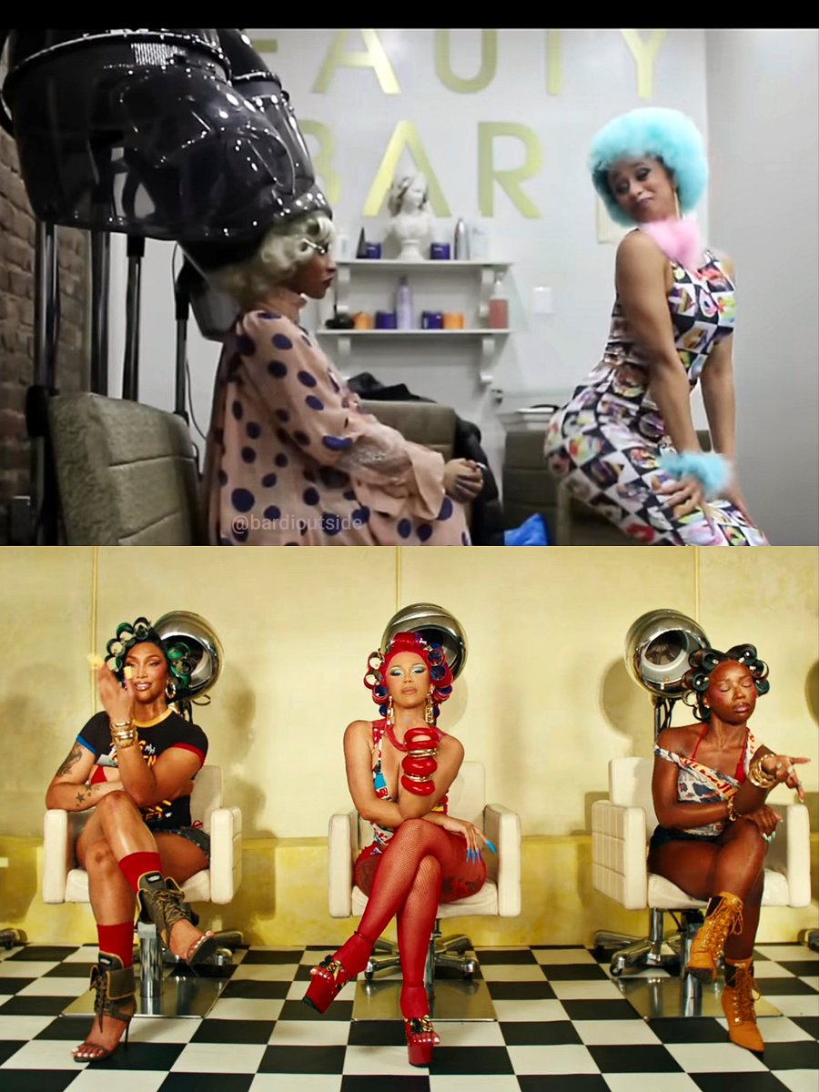 bardioutside's tweet photo. 10 years ago cardi released her first ever music video to cheap a** weave with no budget to now spending over $1M for Ah Ha music video and still sticking to the authenticity. 2016 cardi keeps calling back 🥹 https://t.co/GCRtZRwhVy
