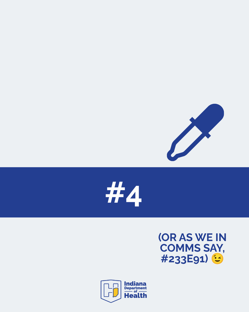 StateHealthIN's tweet photo. The moment you've been waiting for...#4 is IDOH blue! If you guessed correctly, you know us well. 🩵 https://t.co/IpTeC2Hg46