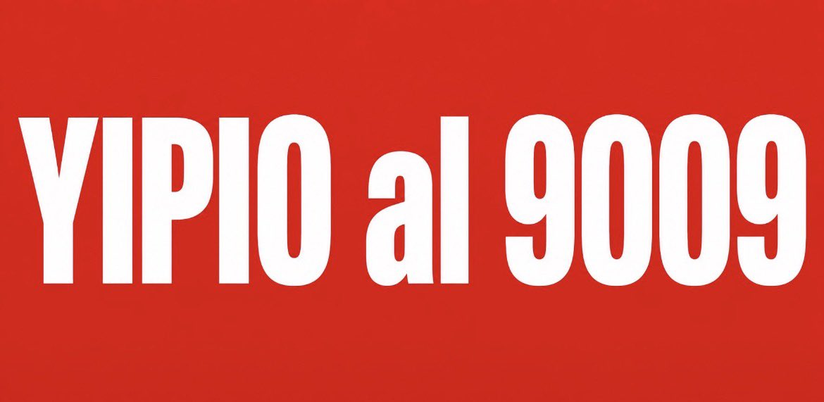 la_serp1's tweet photo. Con todo gente más fuerte que nunca, es una verdadera vergüenza la campaña que le están haciendo a YIPIO AL 9009 para lavar su imagen https://t.co/Uui7tomgKA
