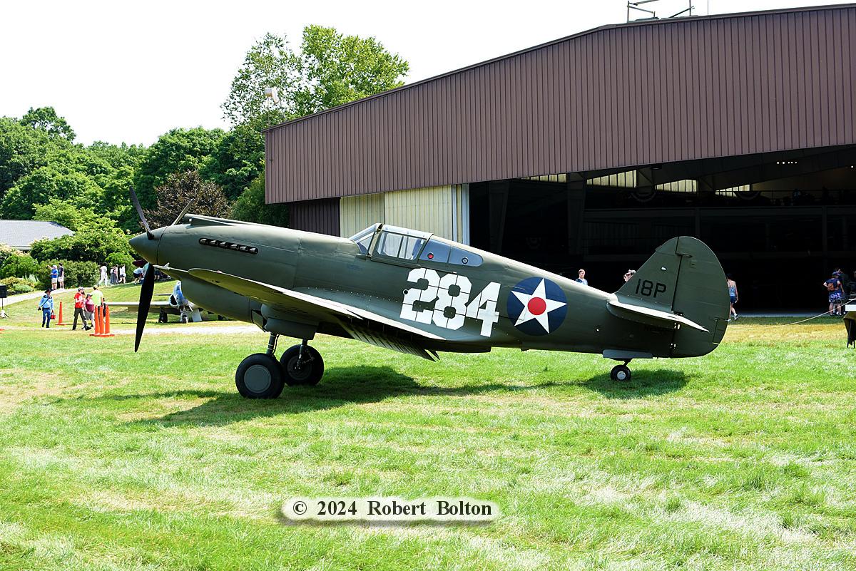robertbolton443's tweet photo. For this #flashbackfriday another return to #summer2024 and the #battleofsaipan #reenactment @CollingsFdn @AHMuseum in #stowma where I saw this #p40btomahawk #airplane . #vintageaviation #history #livinghistory #ww2 #wwii #worldwar2 #worldwarii #MilitaryAviation #ww2history https://t.co/uLQSVgW1wA