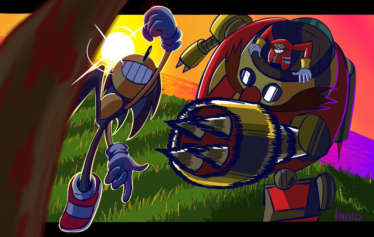 Linkins95's tweet photo. #sonicthehedgehog #sonic #fanart #art https://t.co/9K9qTTPUtt