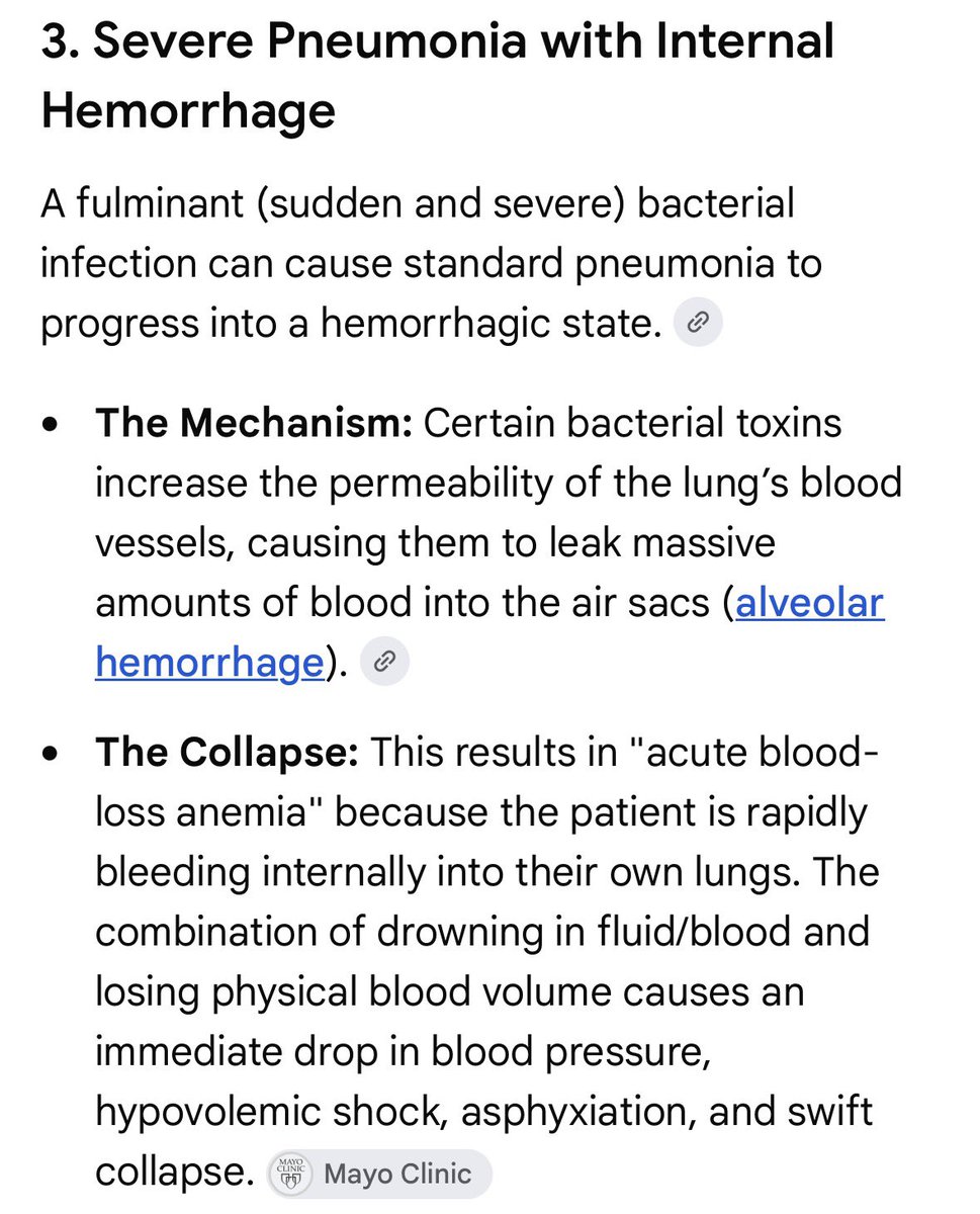 Itzprophecy85's tweet photo. @creepydotorg Most likely something in the house or from a place they were in together catching bacterial infection or someone leaking bacteria in their home as a murder weapon. #EpsteinList
@LandlordLinks @Thewebb_io https://t.co/dK7mAjSNMx