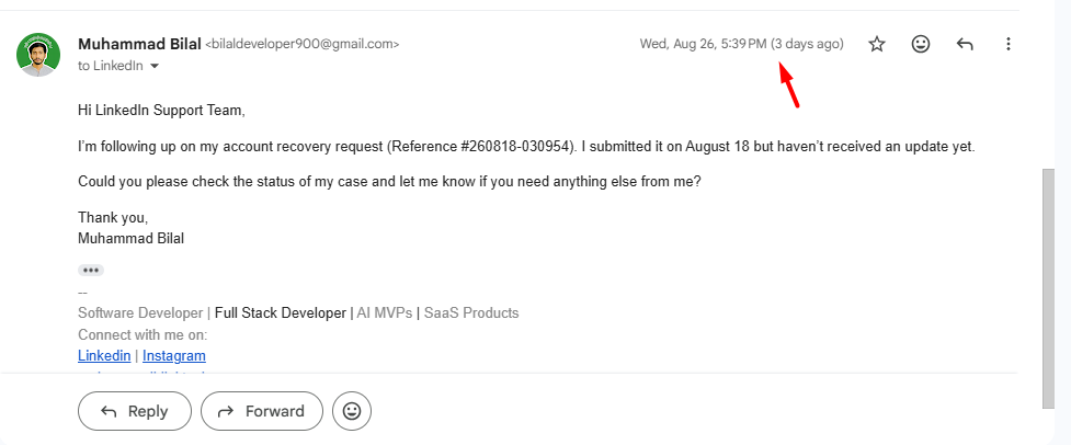 Bilal_Developer's tweet photo. I lost access to my LinkedIn account with 10K+ followers.

First, LinkedIn told me the restriction was temporary. I contacted support and tried to resolve the issue properly.

Later, I was told my account would remain restricted due to “repeated restrictions” and an alleged violation of the User Agreement.

I asked for clarification and a chance to resolve the issue, but after that, my messages stopped getting responses.

I’ve spent years building my network and sharing my work on LinkedIn. Losing access to an account with 10K+ followers is incredibly frustrating, especially when I’m not getting a clear path to appeal.

@LinkedIn @LinkedInHelp  I’m simply asking for a proper review of my account and a clear explanation of what caused the restriction.

If anyone from LinkedIn can help escalate this, I’d really appreciate it.