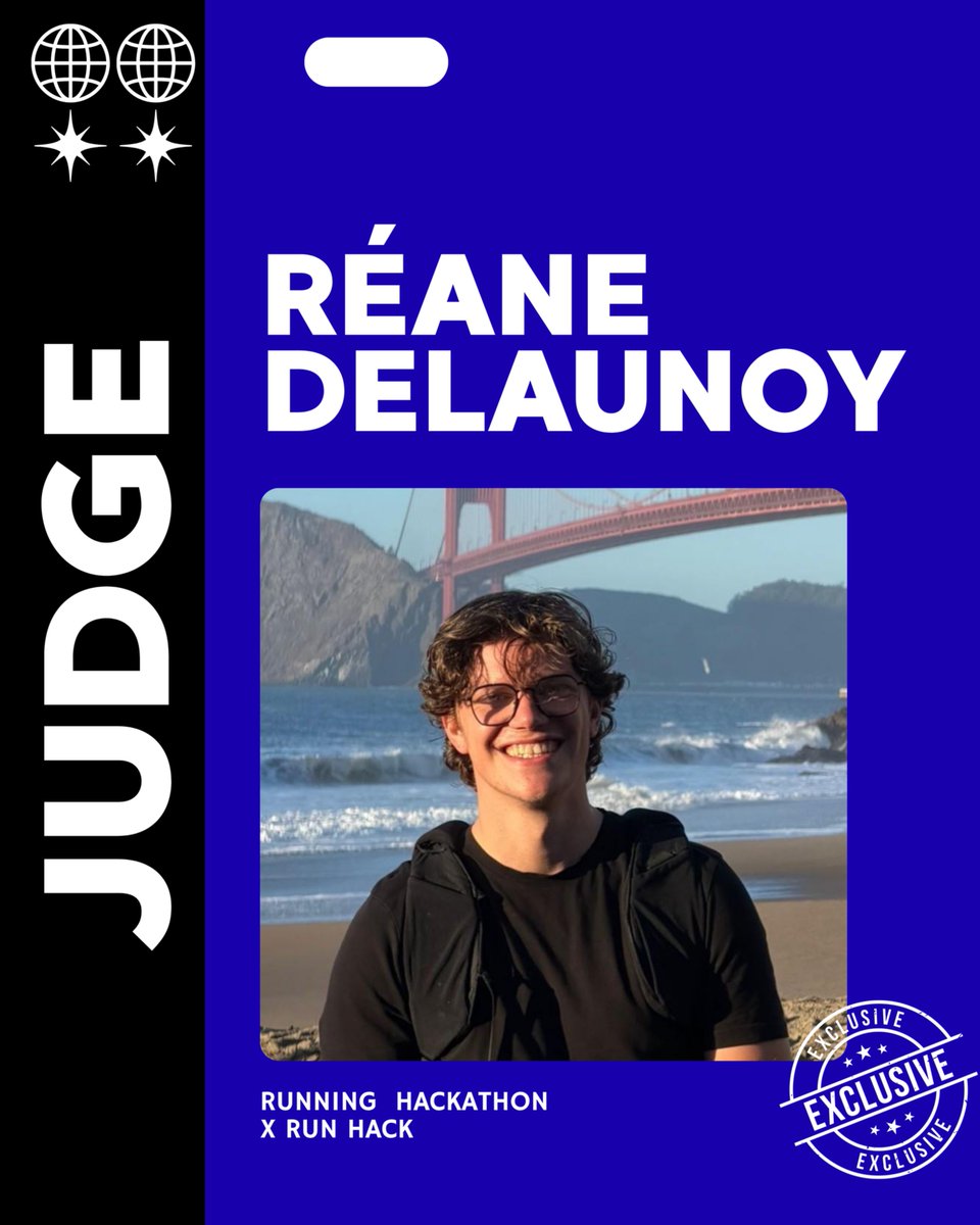 RunHack_LDN's tweet photo. 🏃 MEET THE JUDGES: Reane Delaunoy

Founder building AI-human interaction infrastructure for some of the biggest AI deployers, including Inflection, Zoom and Sierra. Previously worked in VC and has spent the last two years travelling between Europe, Japan, the US and India. 🌍🏃 https://t.co/mqCzmZMwAq