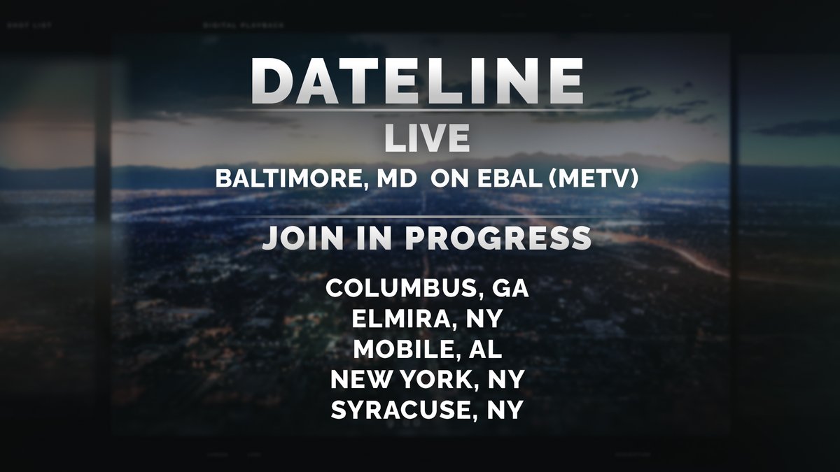 DatelineNBC's tweet photo. Many of you will see pre-season football instead of #Dateline this evening. Check this handy 5-panel guide to see if your city is listed and how/when you can watch. https://t.co/9LnPkXMcLc